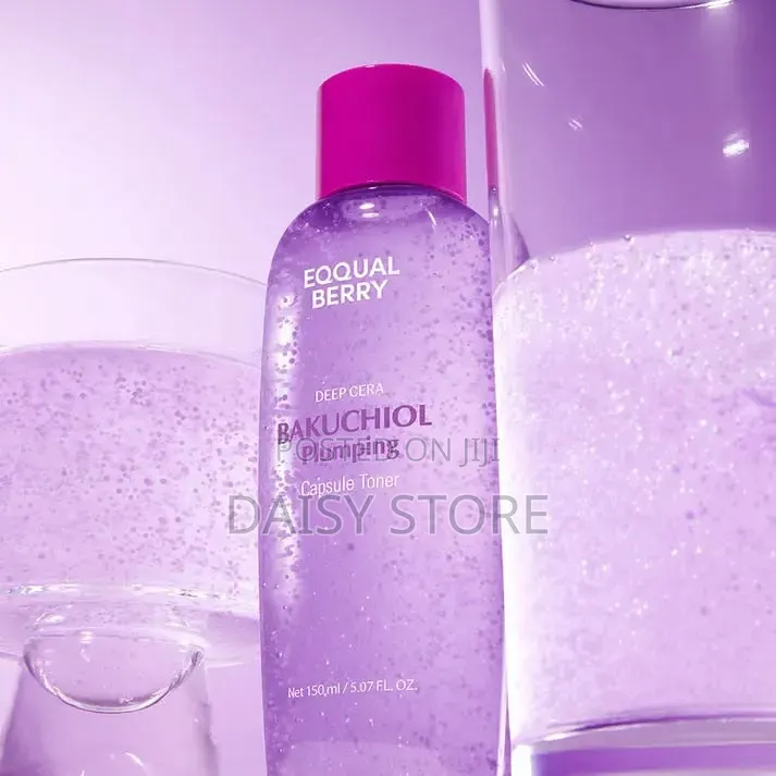 EQQUALBERRY Deep Cera Bakuchiol Plumping Capsule Toner (150ml)