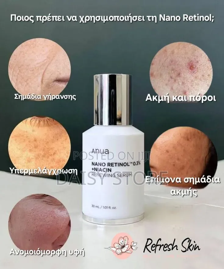 Anua Nano Retinol 0.3% + Niacin Renewing Serum (30ml) 