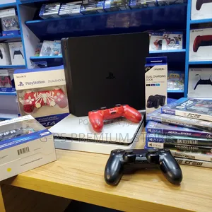PS4 Slim | FC 26 + 5 ጌሞች | ኦሪጅናል Joystick | ዋስትና