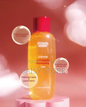 EQQUALBERRY Glow Filter Vitamin Illuminating Toner የኮሪያ ኦሪጅናል ቶነር