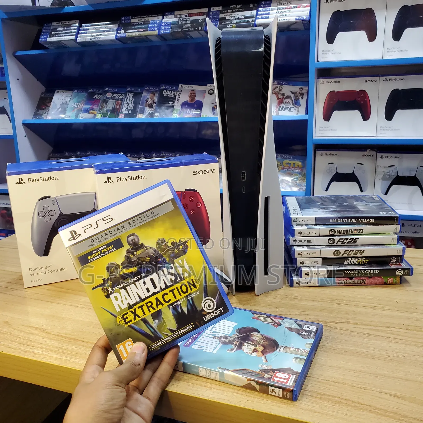 PS5 Fat | FC 26 + 5 ጌሞች | ኦሪጅናል Joystick | ዋስትና