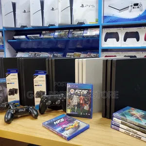 PS4 Pro | FC 26 + 5 ጌሞች | ኦሪጅናል Joystick | ዋስትና