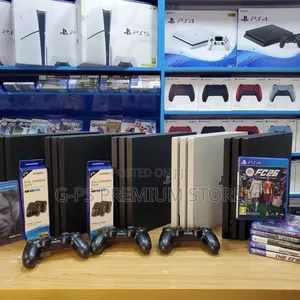 PS4 Pro | FC 26 + 5 ጌሞች | ኦሪጅናል Joystick | ዋስትና