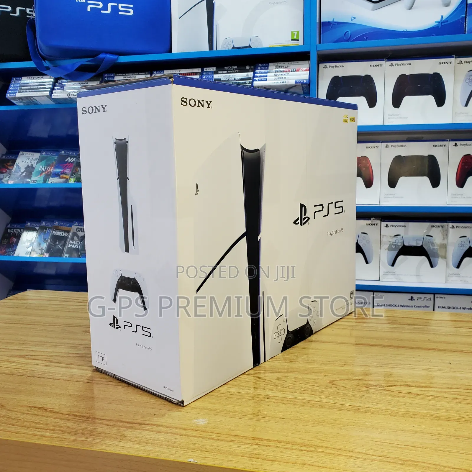 PlayStation 5 Slim አዲስ | 1 Original Joystick | በከፍተኛ ጥራት