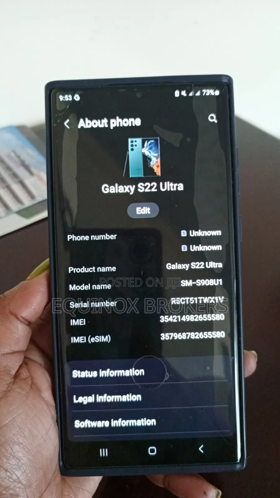 New Samsung Galaxy S22 Ultra 512 GB
