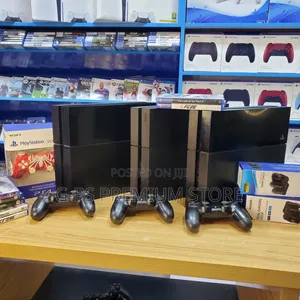 PlayStation 4 Fat | ንፁህና የተፈተነ | 1 Original Joystick