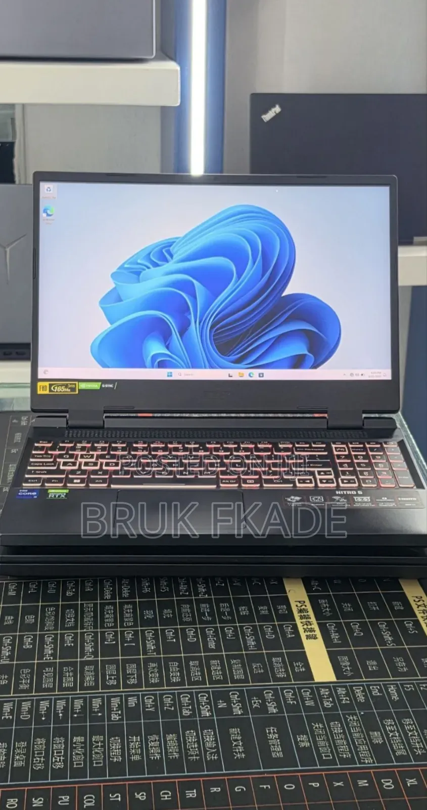 New Laptop Acer Nitro 16 16GB Intel Core i9 SSD 1T