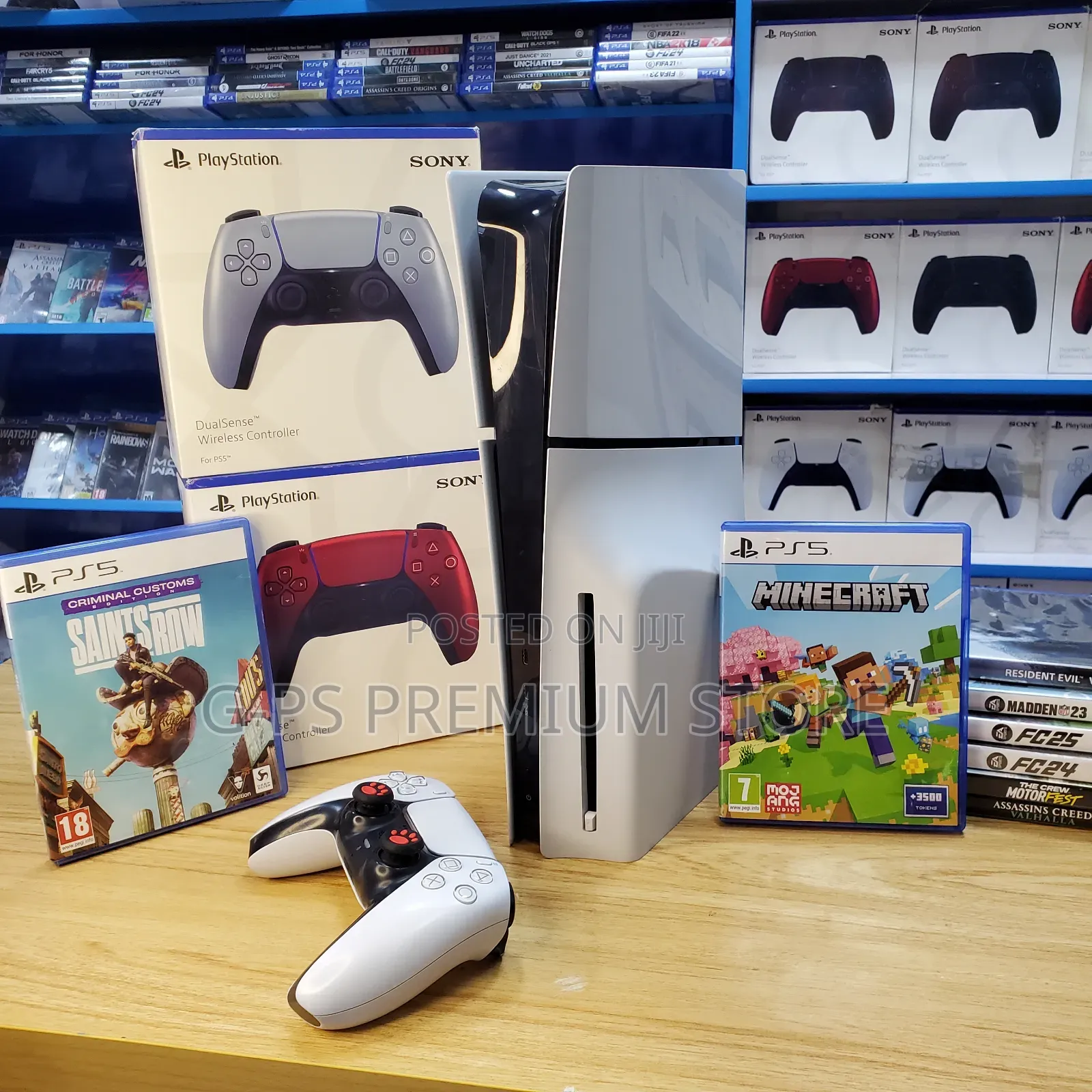 PlayStation 5 Slim | ንፁህና የተፈተነ | 1 Original Joystick