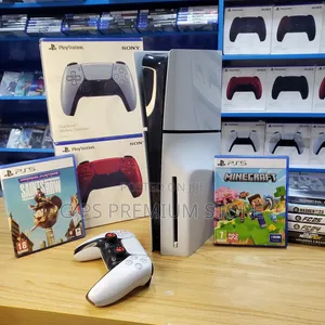 PlayStation 5 Slim | ንፁህና የተፈተነ | 1 Original Joystick