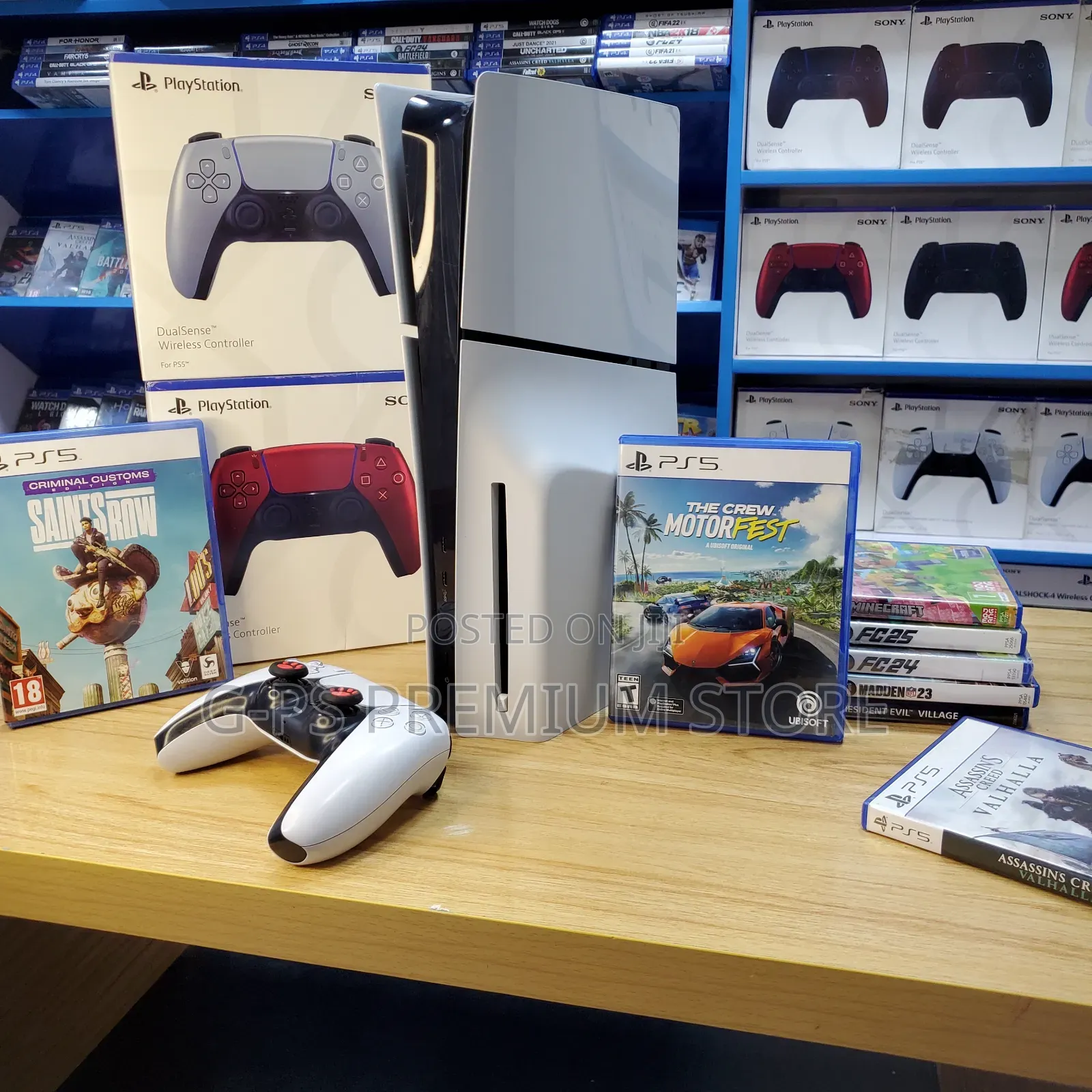 PlayStation 5 Slim | ንፁህና የተፈተነ | 1 Original Joystick