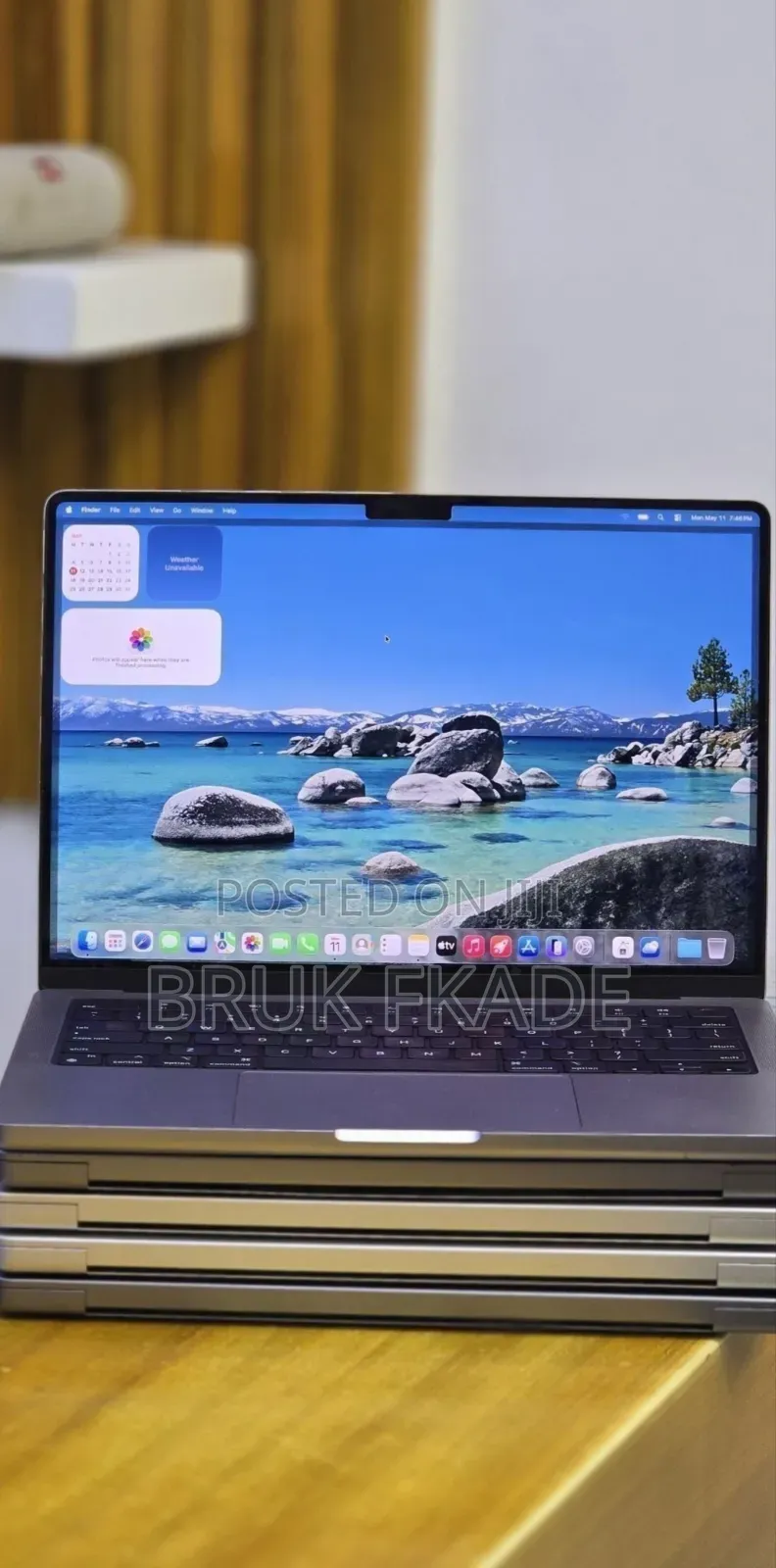 New Laptop Apple MacBook Pro 2021 M1 16GB Apple M1 Pro SSD 512GB