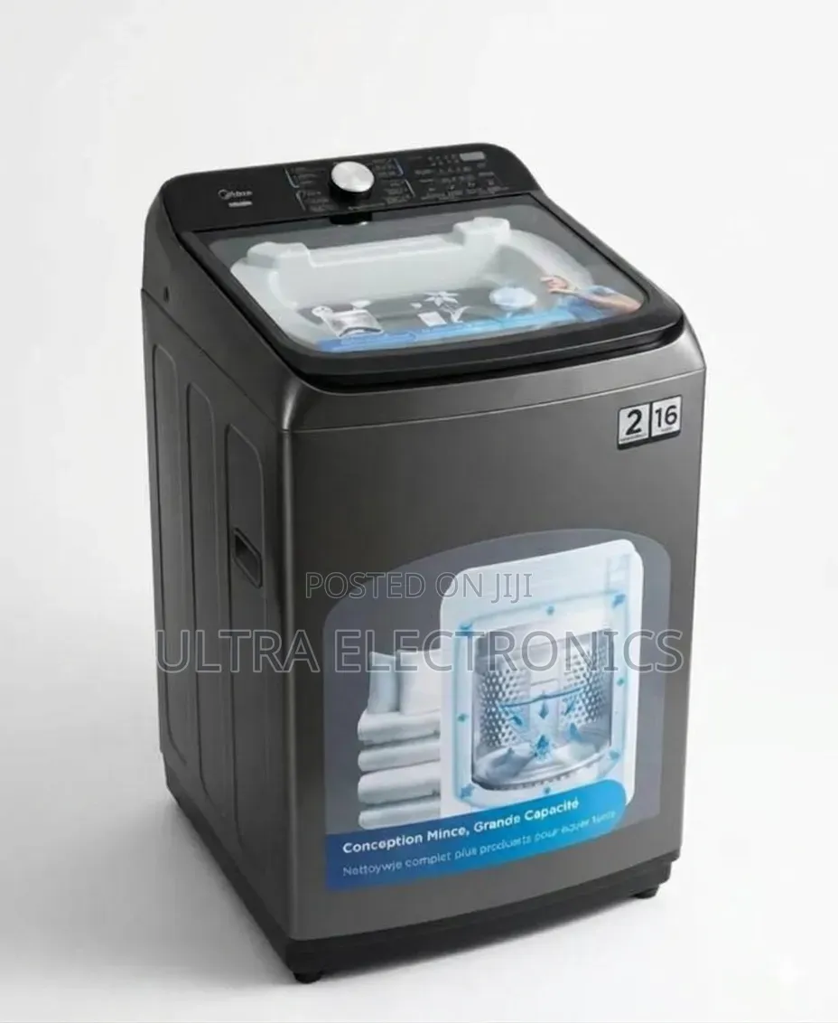 Midea 16kg Top-Load Fully Automatic Washing Machine Make Laundry