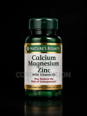 Calcium Magnesium Zinc With D3 , 100 Coated Caplets