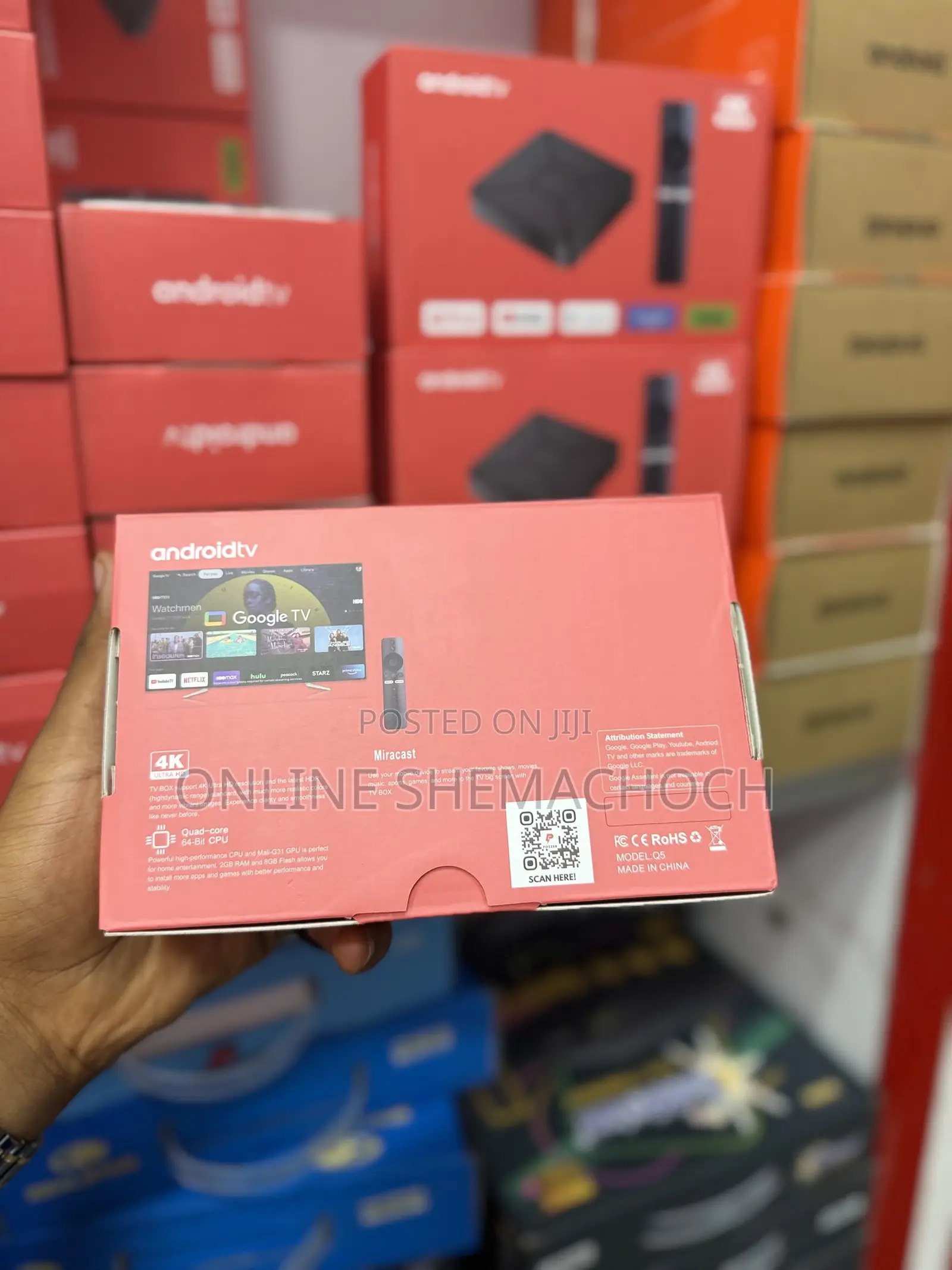 Pozzer Q5 Android TV Box