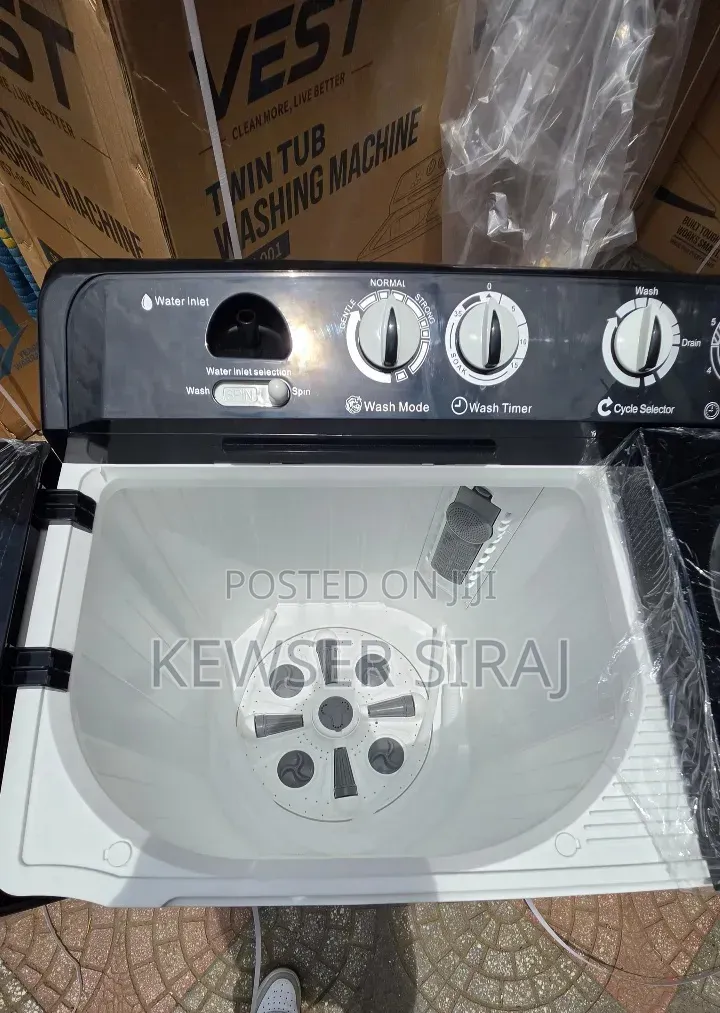 Vest 16kg Washing Machine Manual System