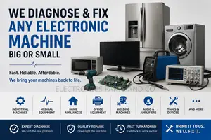 Diagnose and Fix Most Electronic Devices Machines