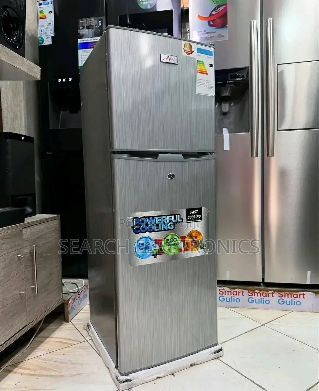 Airo 410,litr Fan Seastem Refrigerator