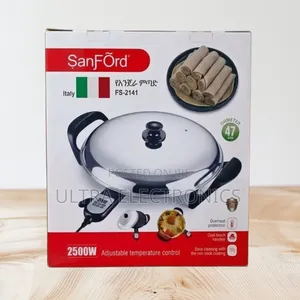 Sanford Italy 47cm Electric Injera Mitad – Fs-2141 Prepare Injera
