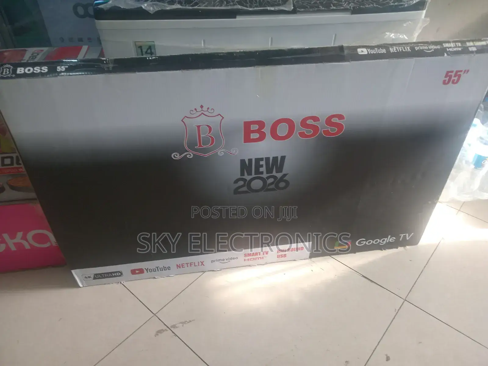 Boss TV 55inchi Smart Android TV