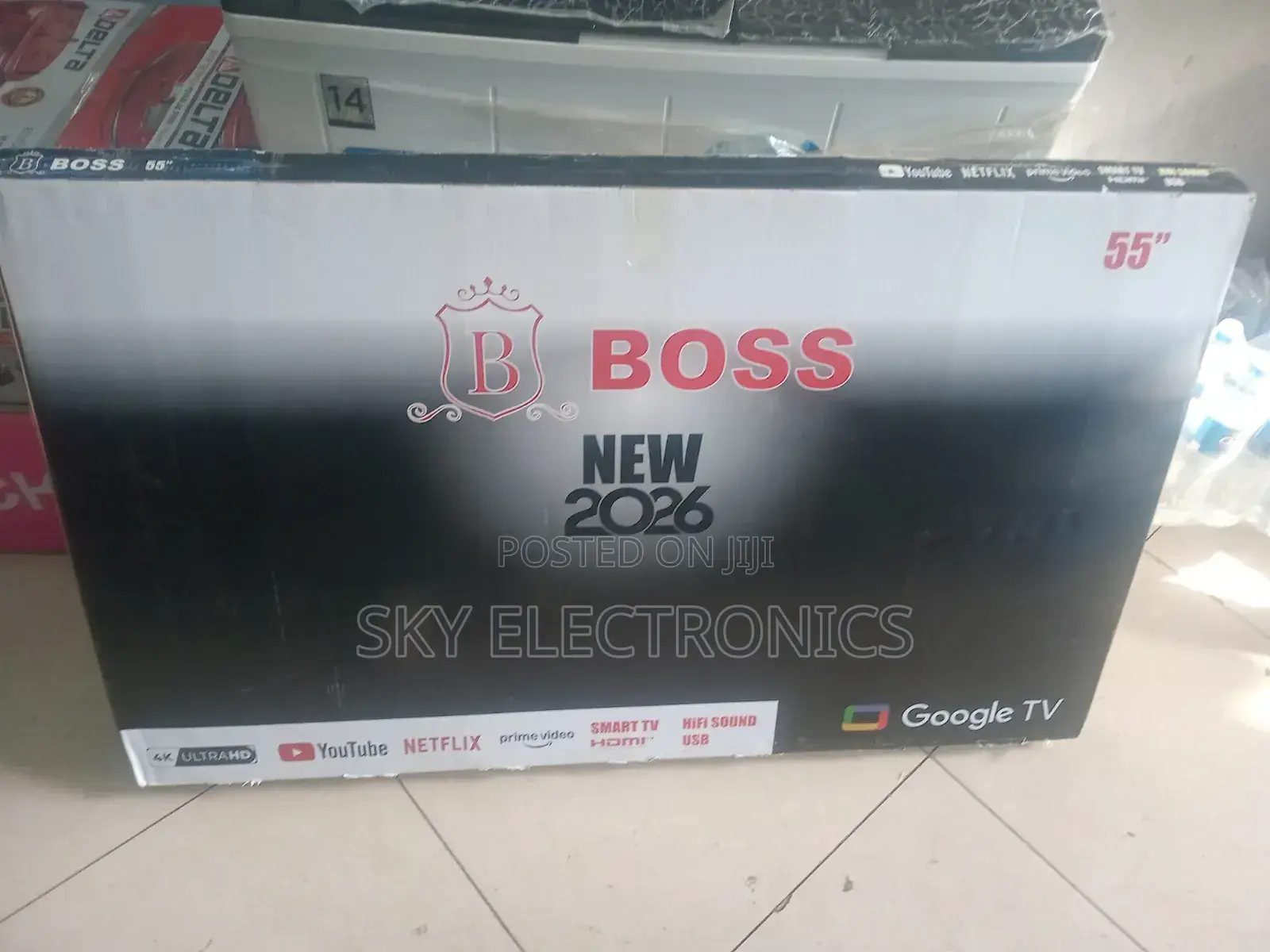 Boss TV 55inchi Smart Android TV