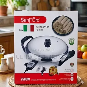 Sanford Italy 47cm Electric Injera Mitad – Fs-2141 Make Perfect