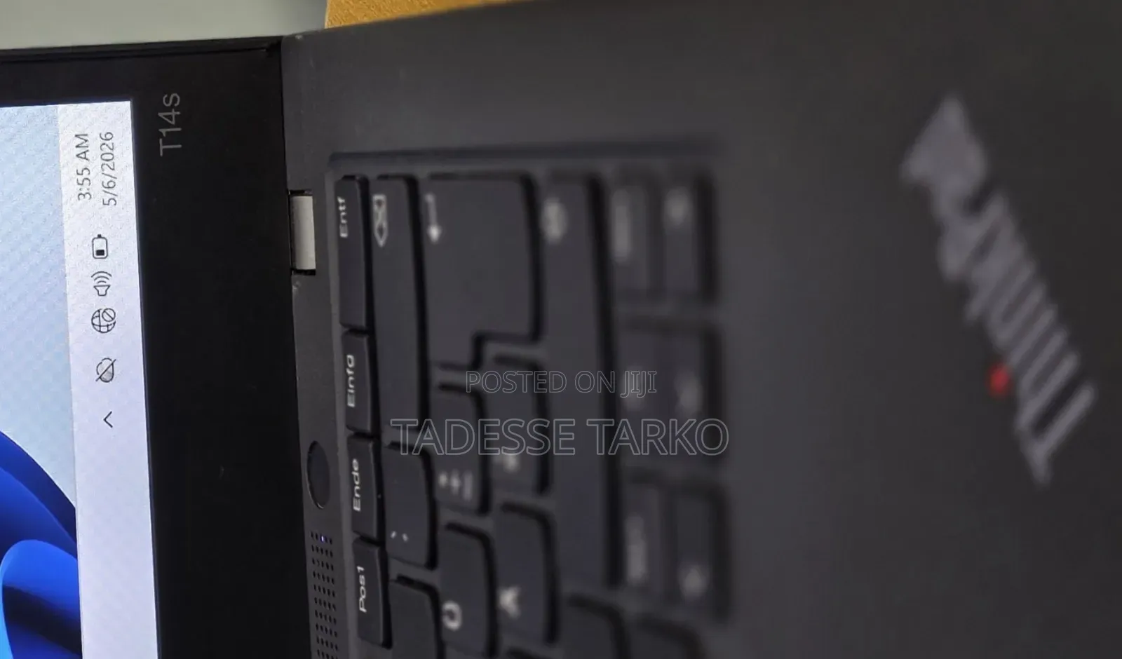 New Laptop Lenovo ThinkPad T14s Gen 2 16GB Intel Core i7 SSD 512GB