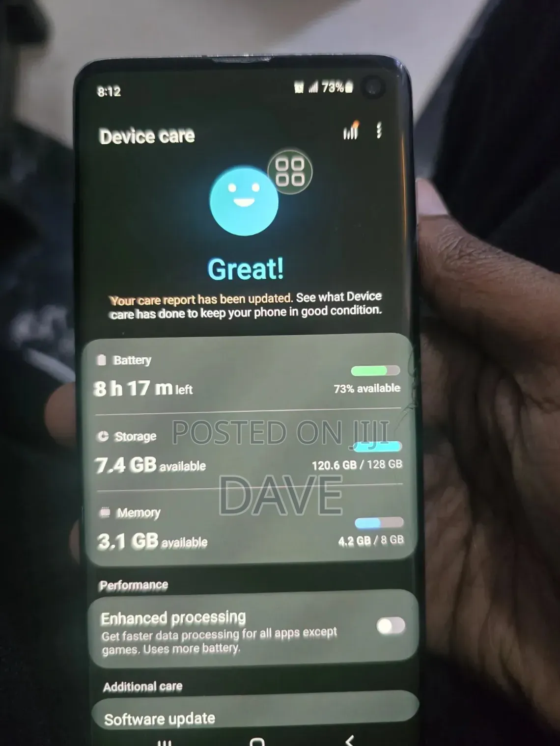 Samsung Galaxy S10 128 GB Gray