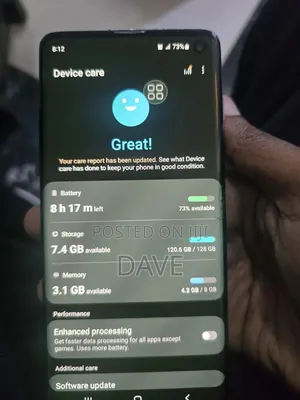 Samsung Galaxy S10 128 GB Gray
