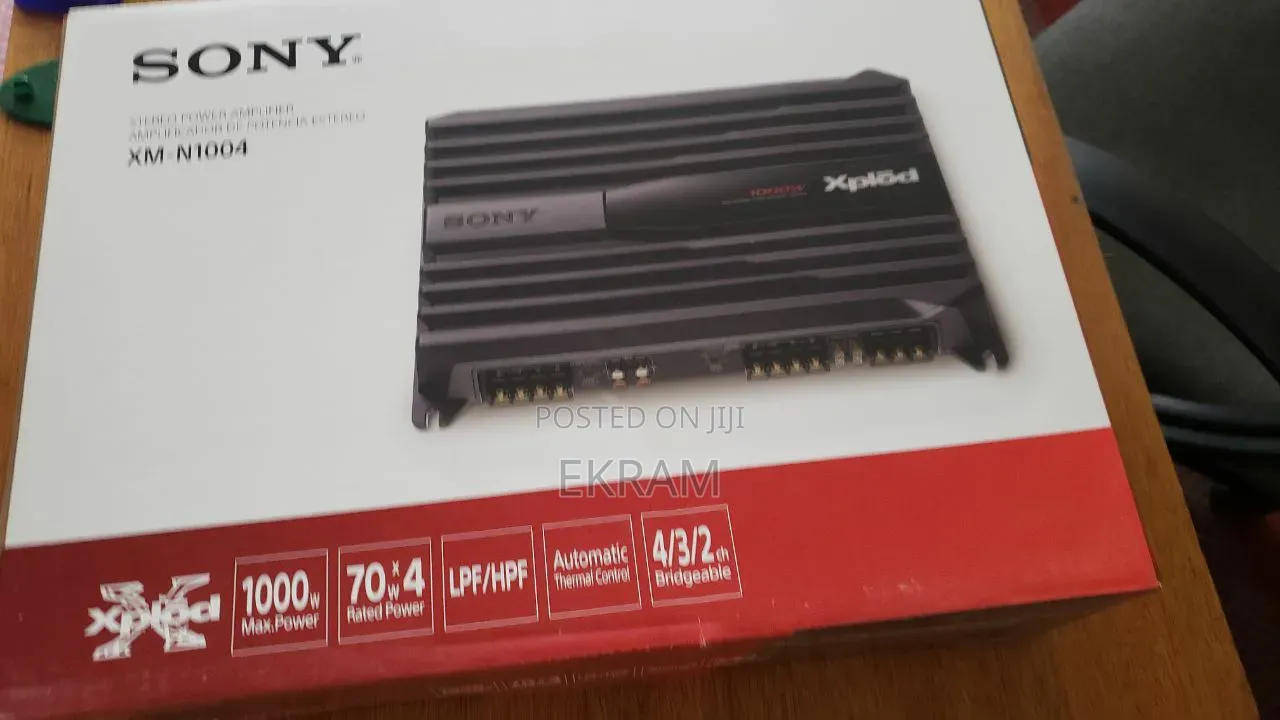 Sony Car Amplifier
