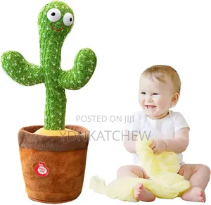 Dancing Cactus Toy (የሕጻናት አጫዋች)
