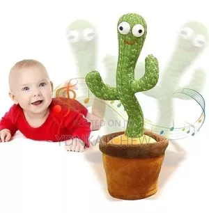 Dancing Cactus Toy (የሕጻናት አጫዋች)