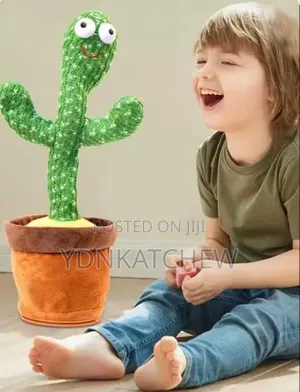 Dancing Cactus Toy (የሕጻናት አጫዋች)