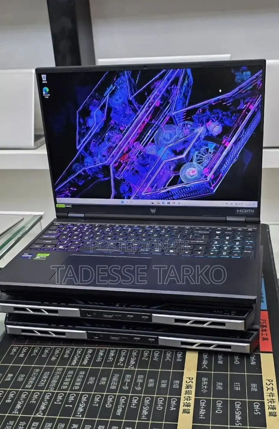 New Laptop Acer Predator Helios Neo 16 16GB Intel Core i9 SSD 1T