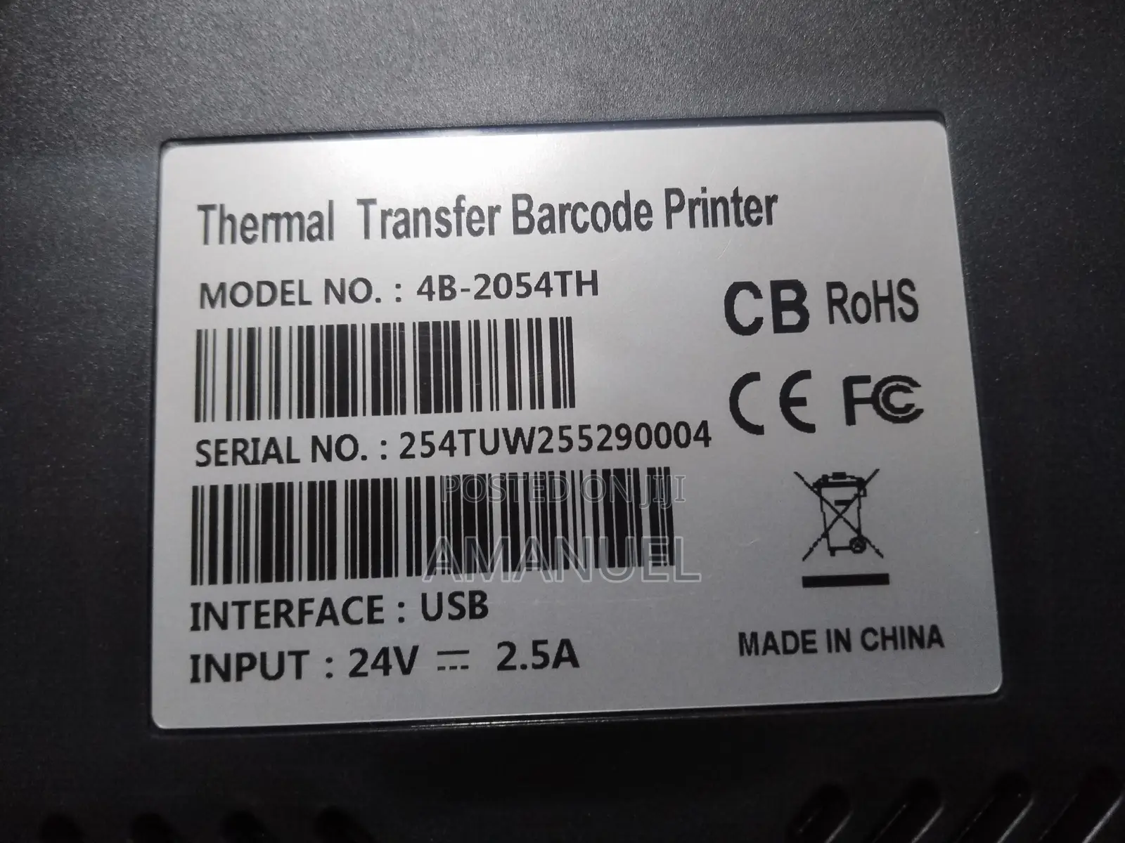 Barcode Printer