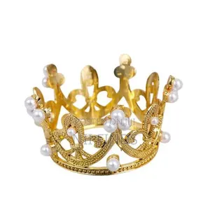 Gold Crown Cake Topper