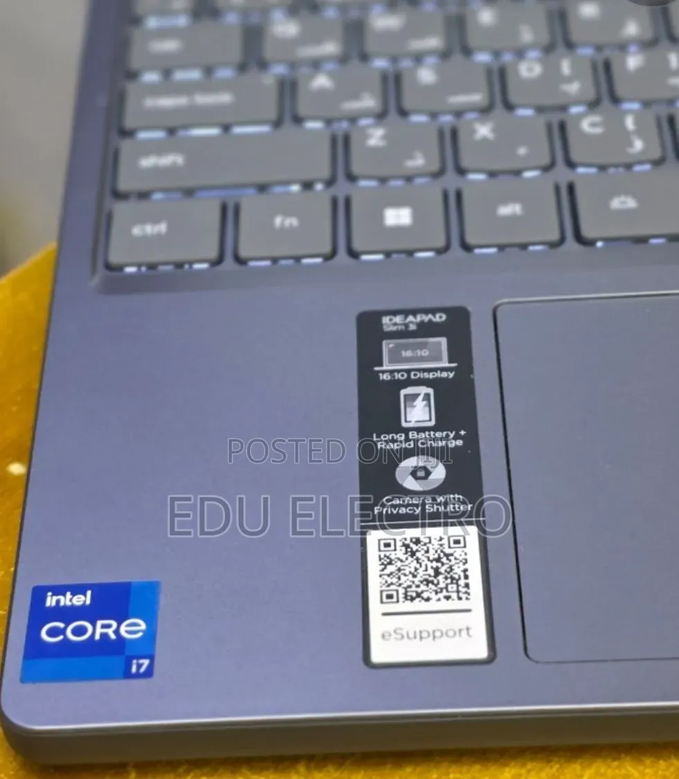 New Laptop Lenovo Ideapad 3 16GB Intel Core i7 SSD 512GB