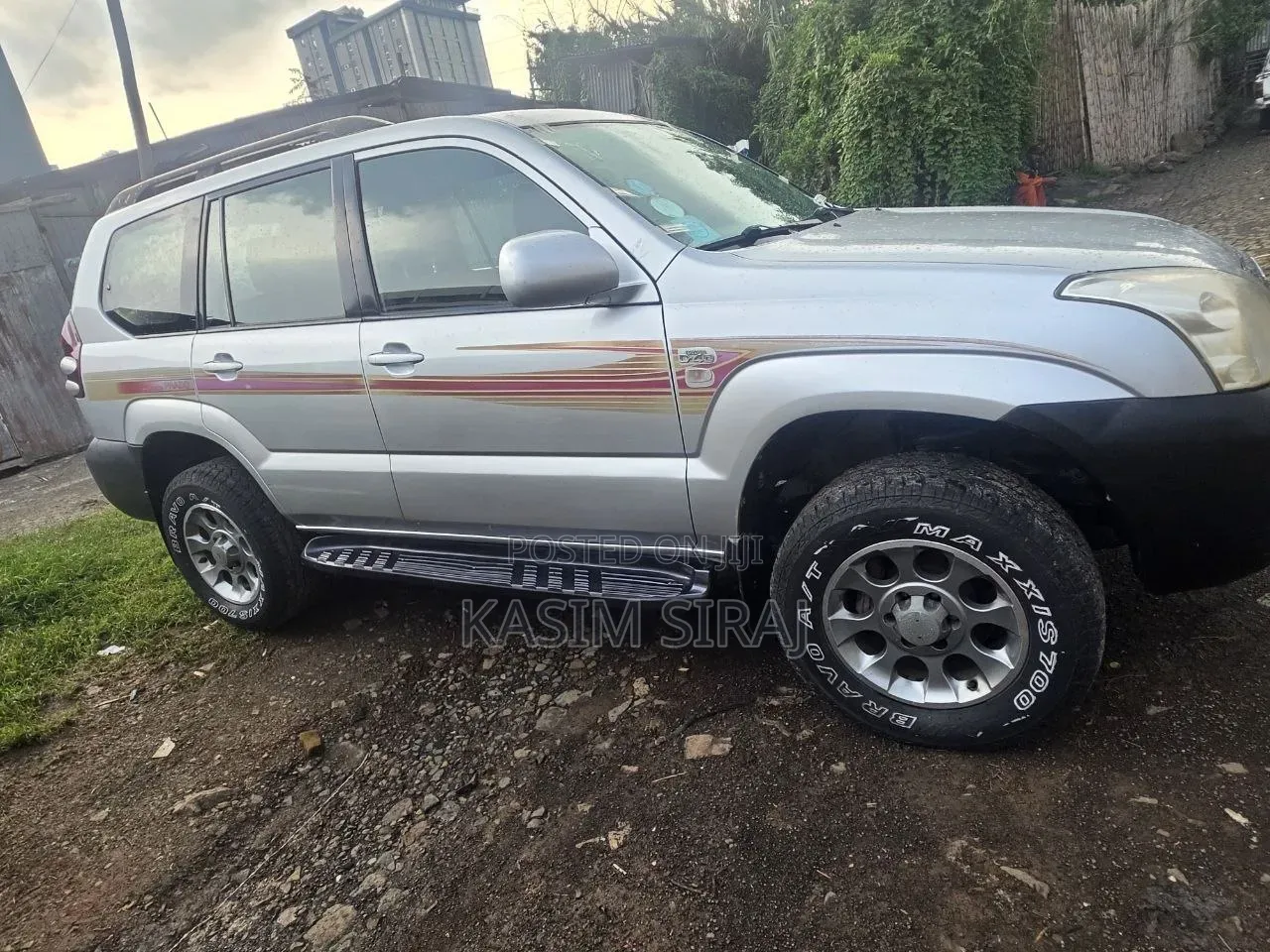 Toyota Land Cruiser Prado 2008 Silver