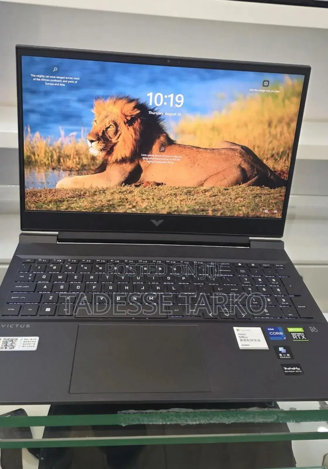New Laptop HP Victus 16 16GB Intel Core i7 SSD 512GB