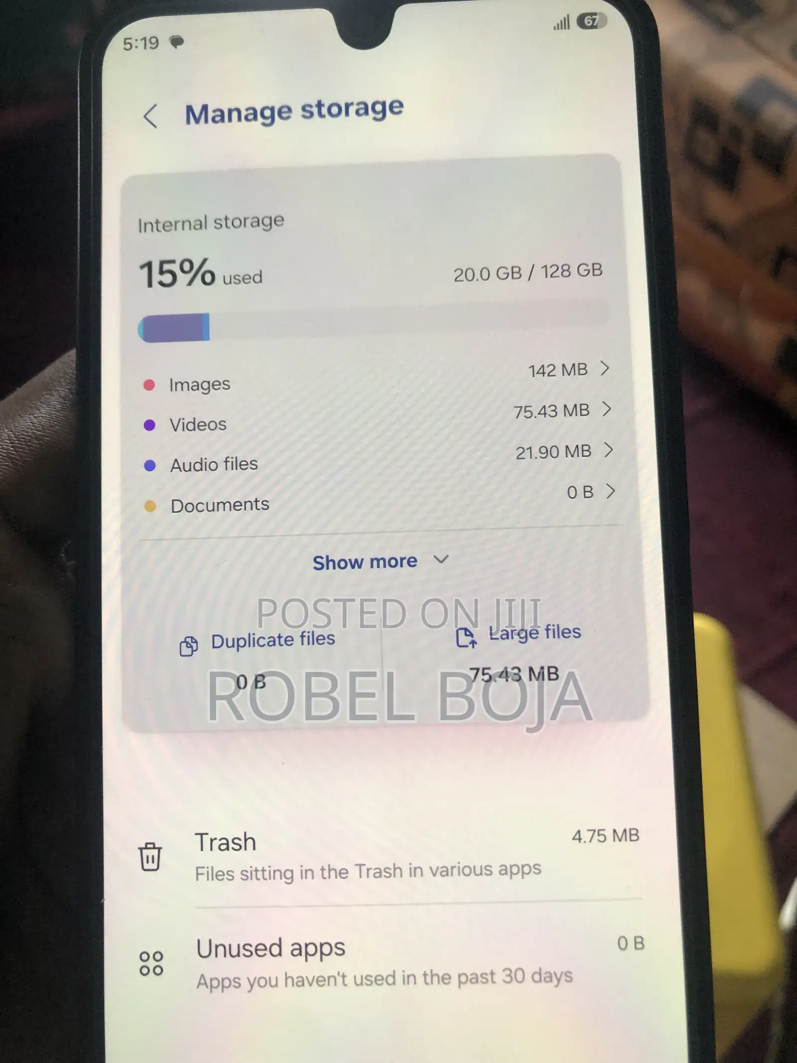 New Samsung Galaxy A Black