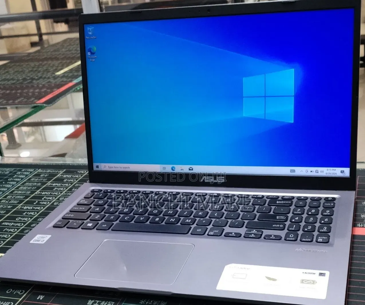New Laptop Asus Vivobook 15 8GB Intel Core i3 SSD 256GB