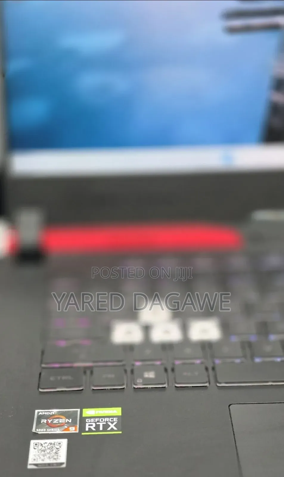 New Laptop Asus ROG Strix G16 G614 16GB AMD Ryzen 9 SSD 512GB