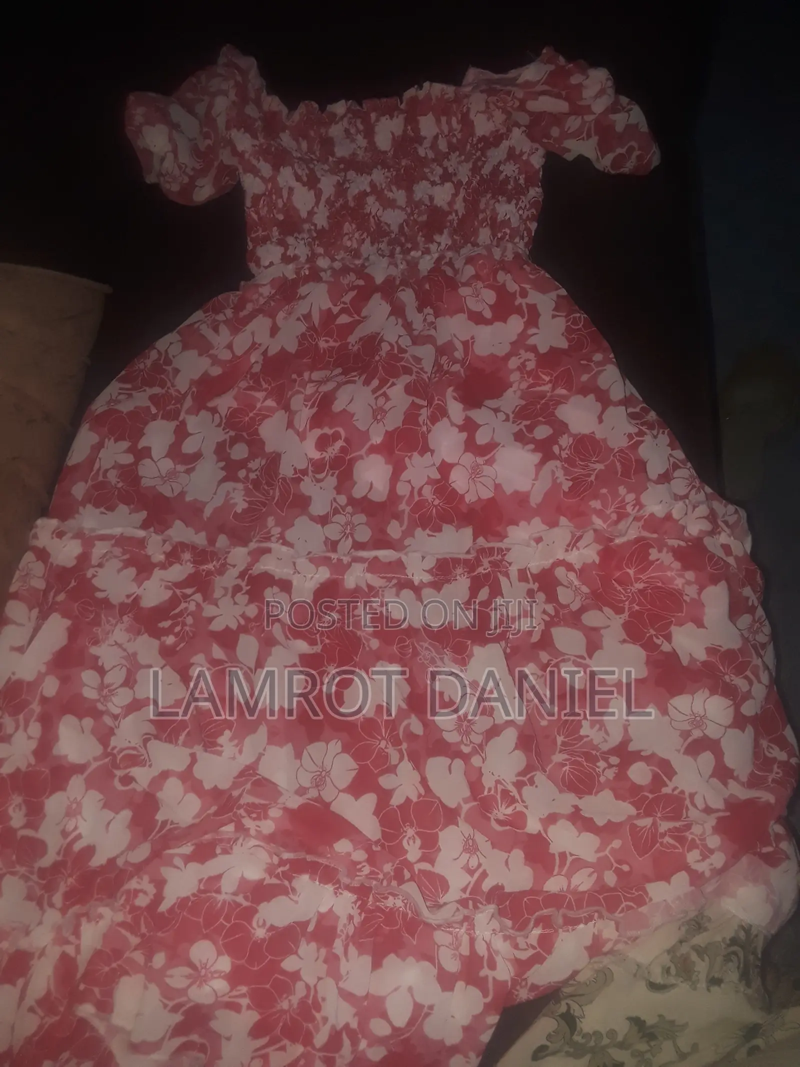 Flowy Pink Floral Sundress