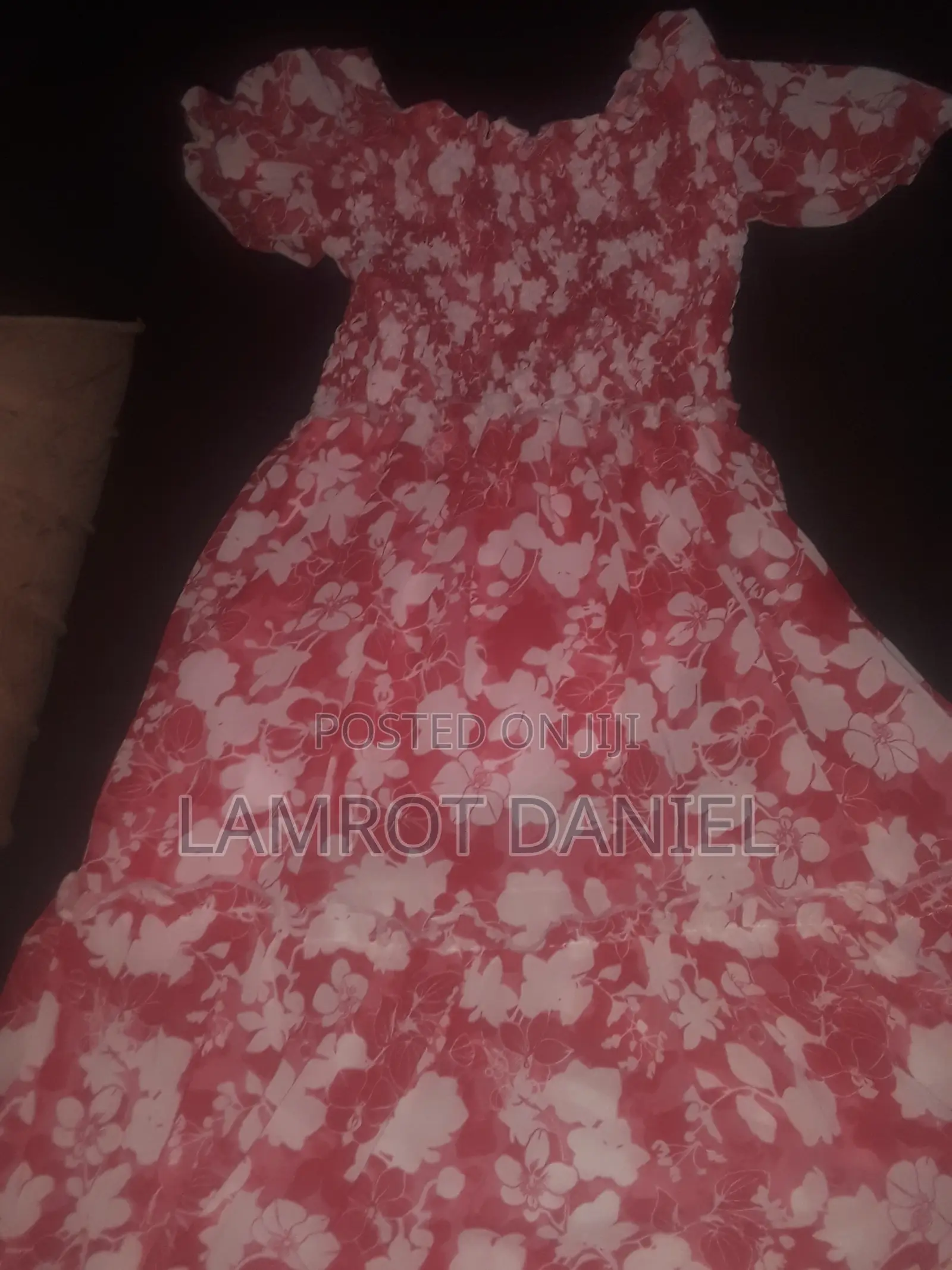 Flowy Pink Floral Sundress