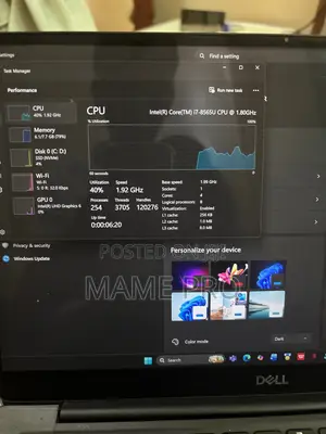 Laptop Dell XPS 13 8GB Intel Core i7 SSD 512GB