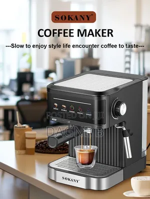 Coffee Maker Sokany 1.8litre Capacity ሶካኒ የቡና ማሽን