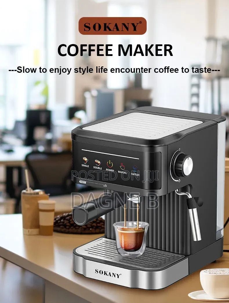 Coffee Maker Sokany 1.8litre Capacity ሶካኒ የቡና ማሽን