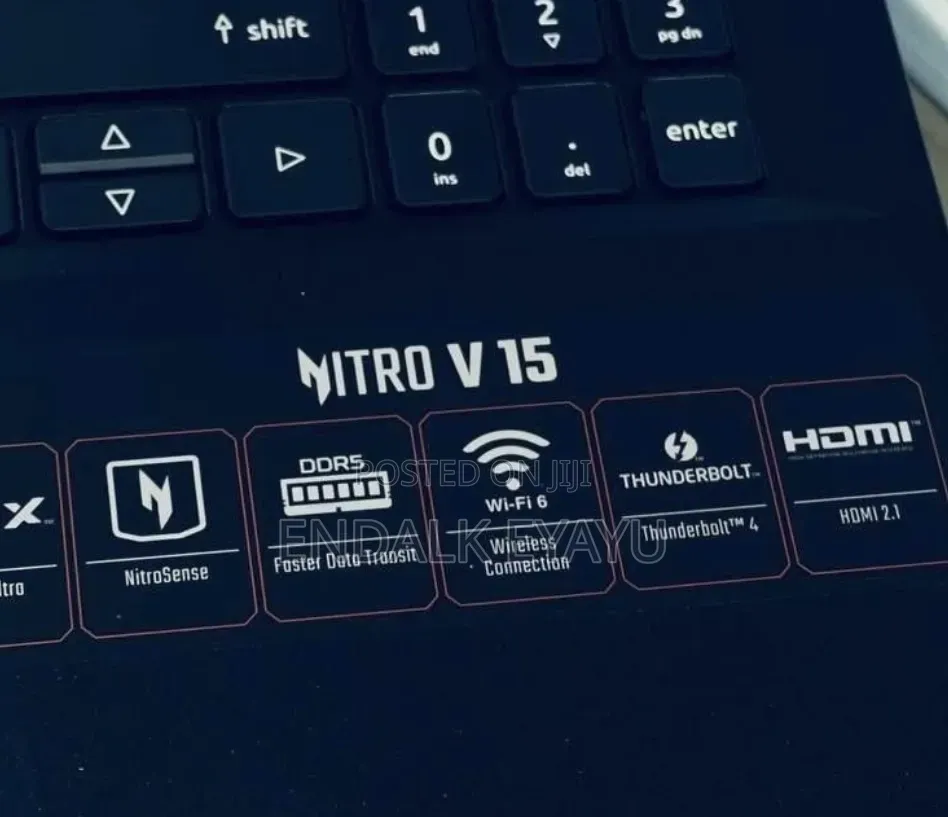 New Laptop Acer Nitro V 15 16GB AMD Ryzen 5 SSD 512GB