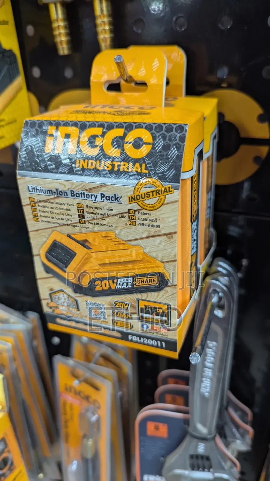 Ingco Battery 20V 2A