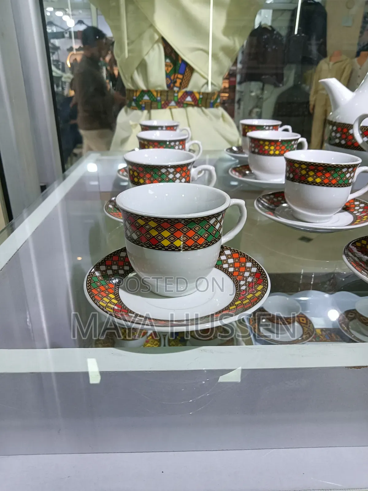 Traditional Ethiopian Coffee Tea Set