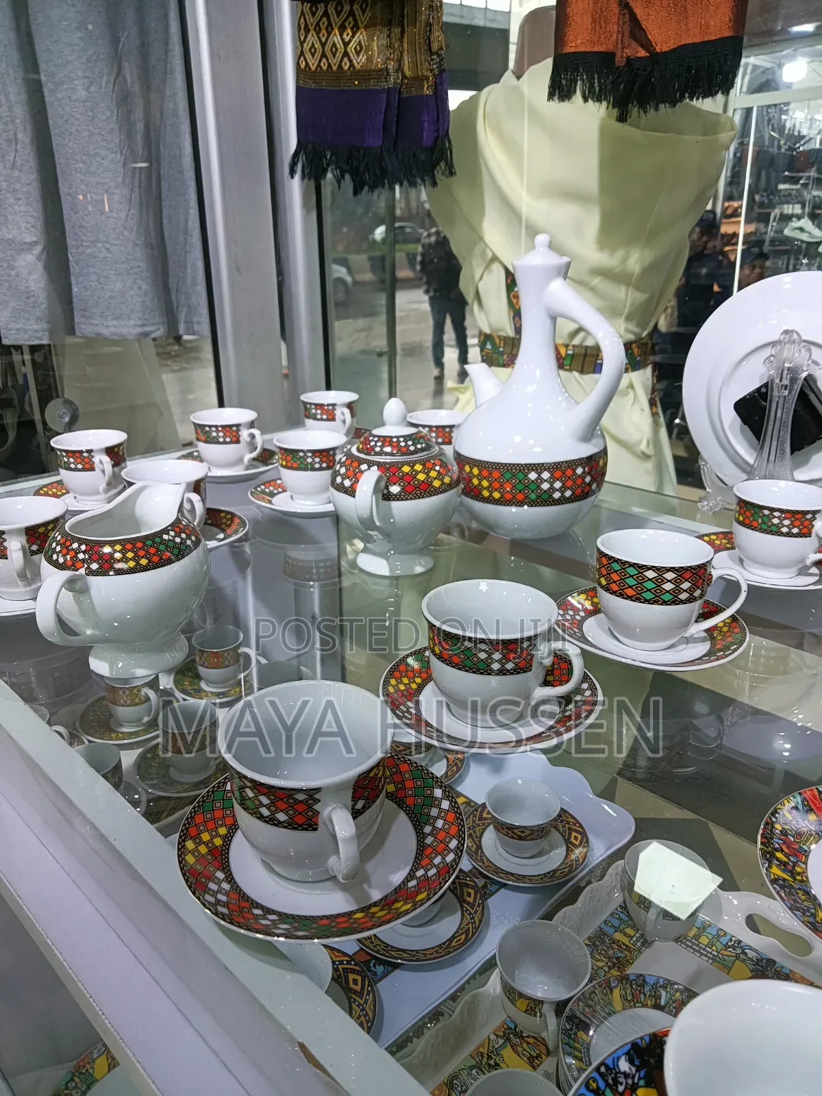 Traditional Ethiopian Coffee Tea Set
